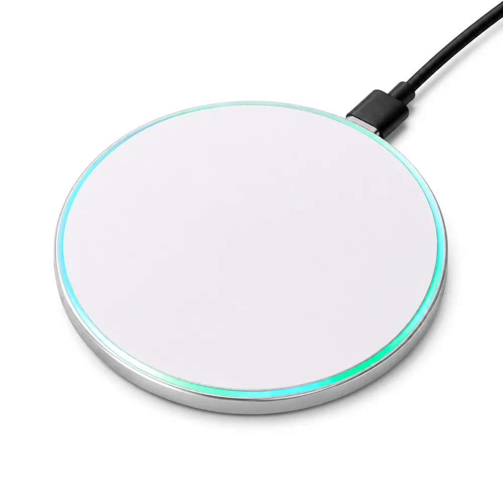 Wireless Round PAD White